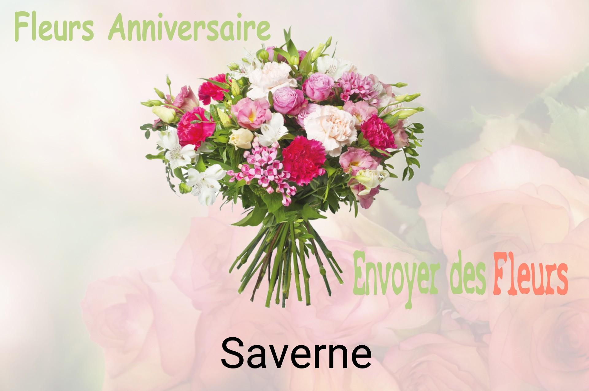 Bouquet de fleurs d’anniversaire livré à Saverne